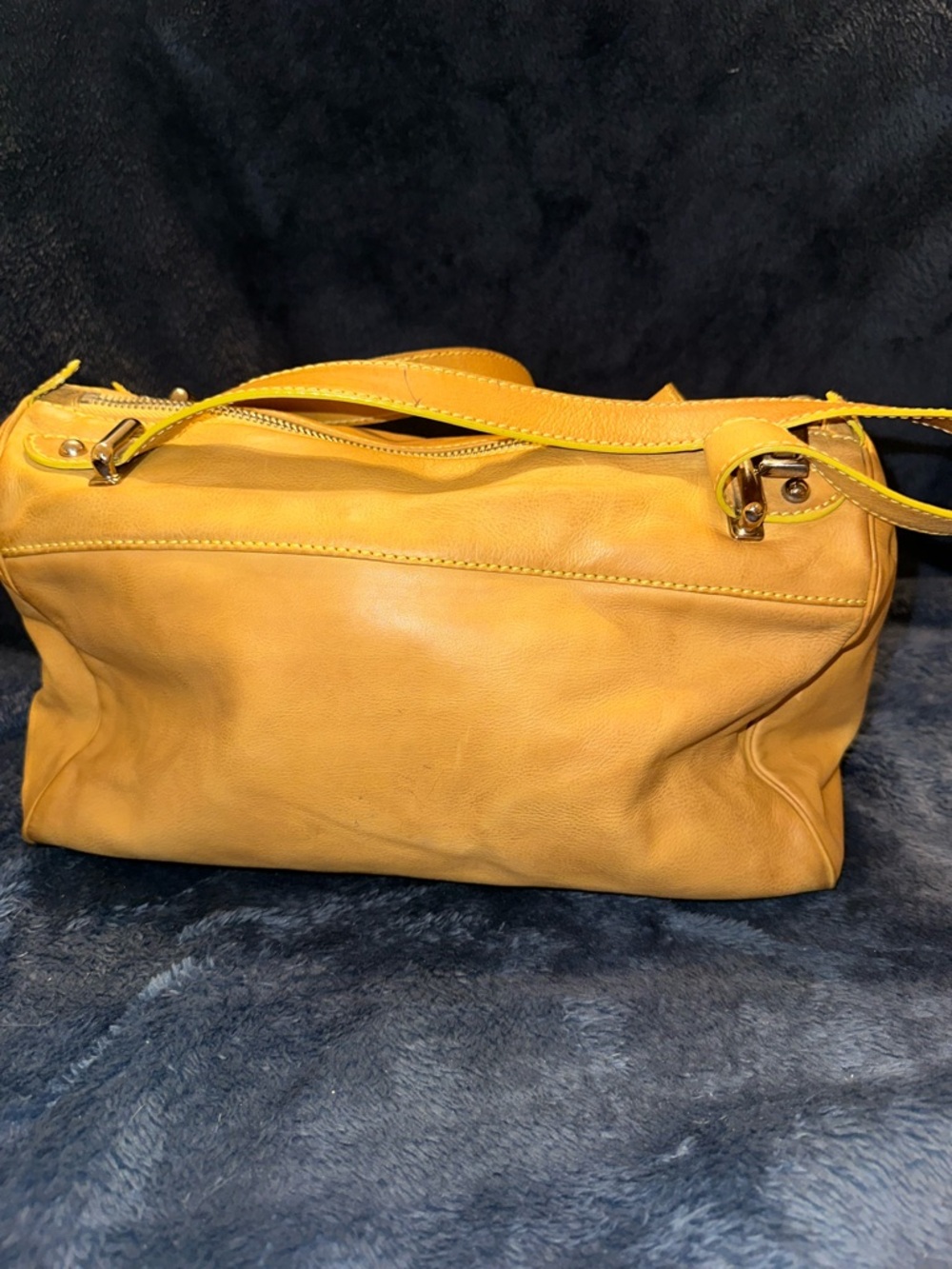 Vintage Marc Jacobs Leather Satchel with Front Pockets - Picture 3 of 12